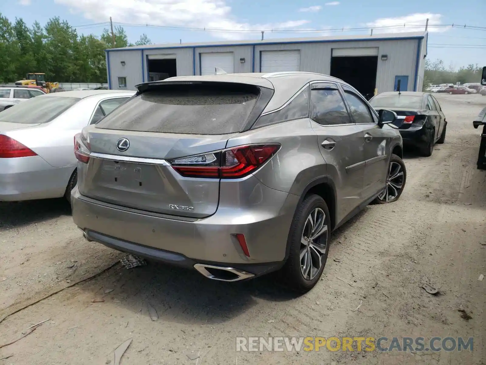 4 Photograph of a damaged car 2T2BZMCA3KC182324 LEXUS RX350 2019