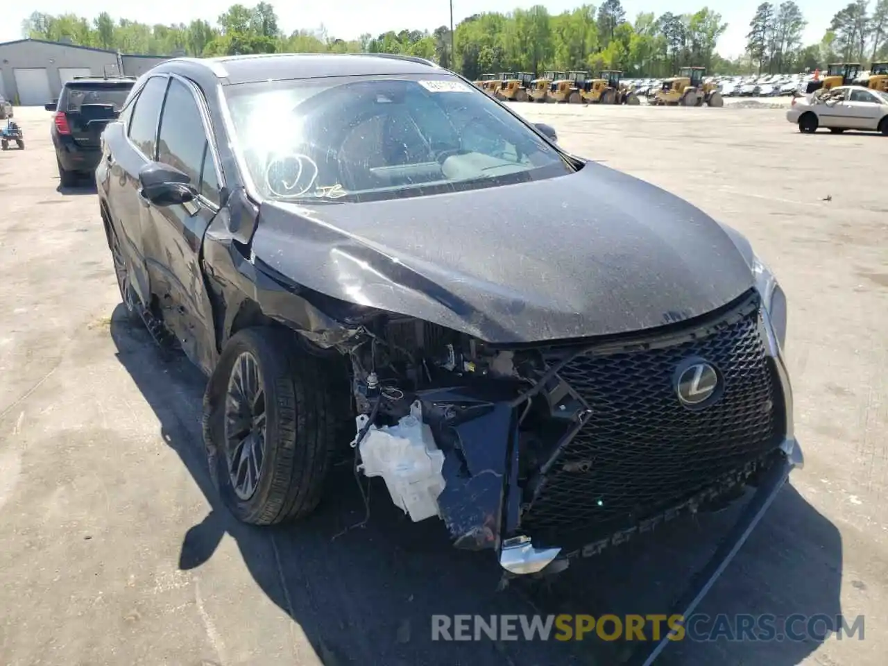 1 Photograph of a damaged car 2T2BZMCA3KC185885 LEXUS RX350 2019