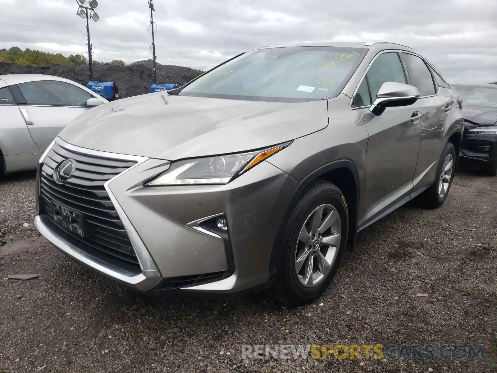 2 Photograph of a damaged car 2T2BZMCA3KC198779 LEXUS RX350 2019