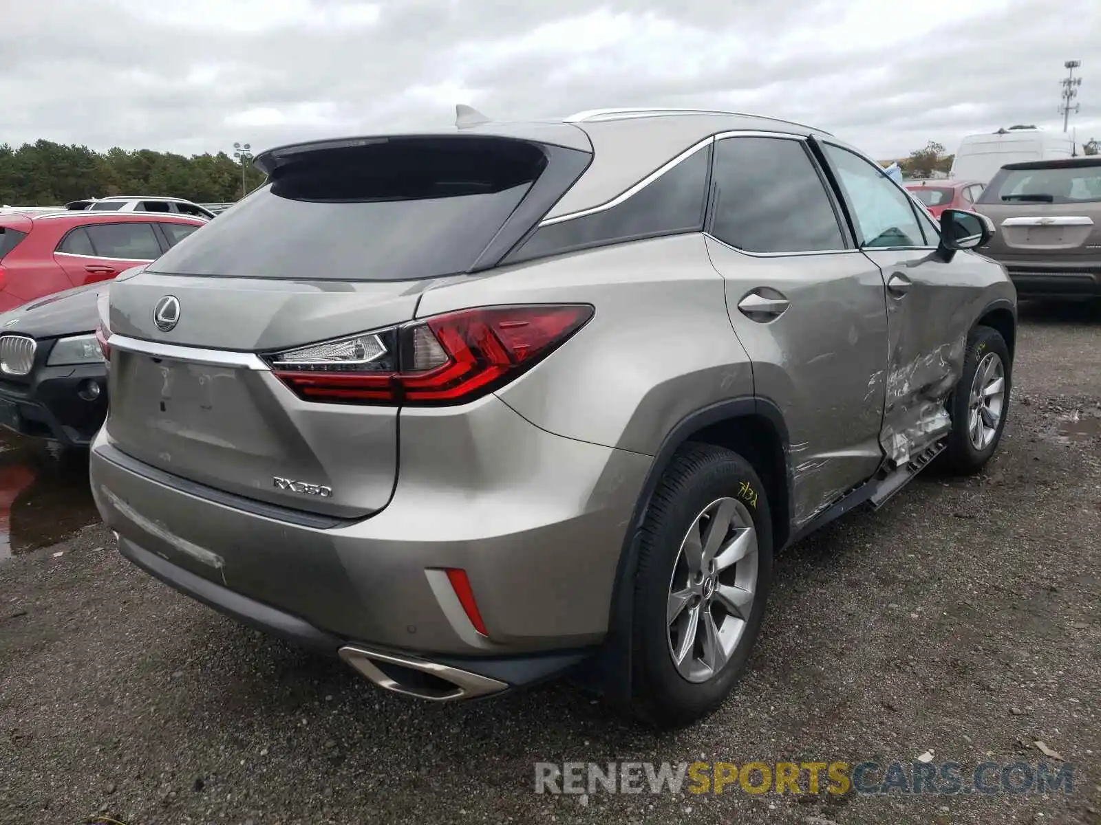 4 Photograph of a damaged car 2T2BZMCA3KC198779 LEXUS RX350 2019