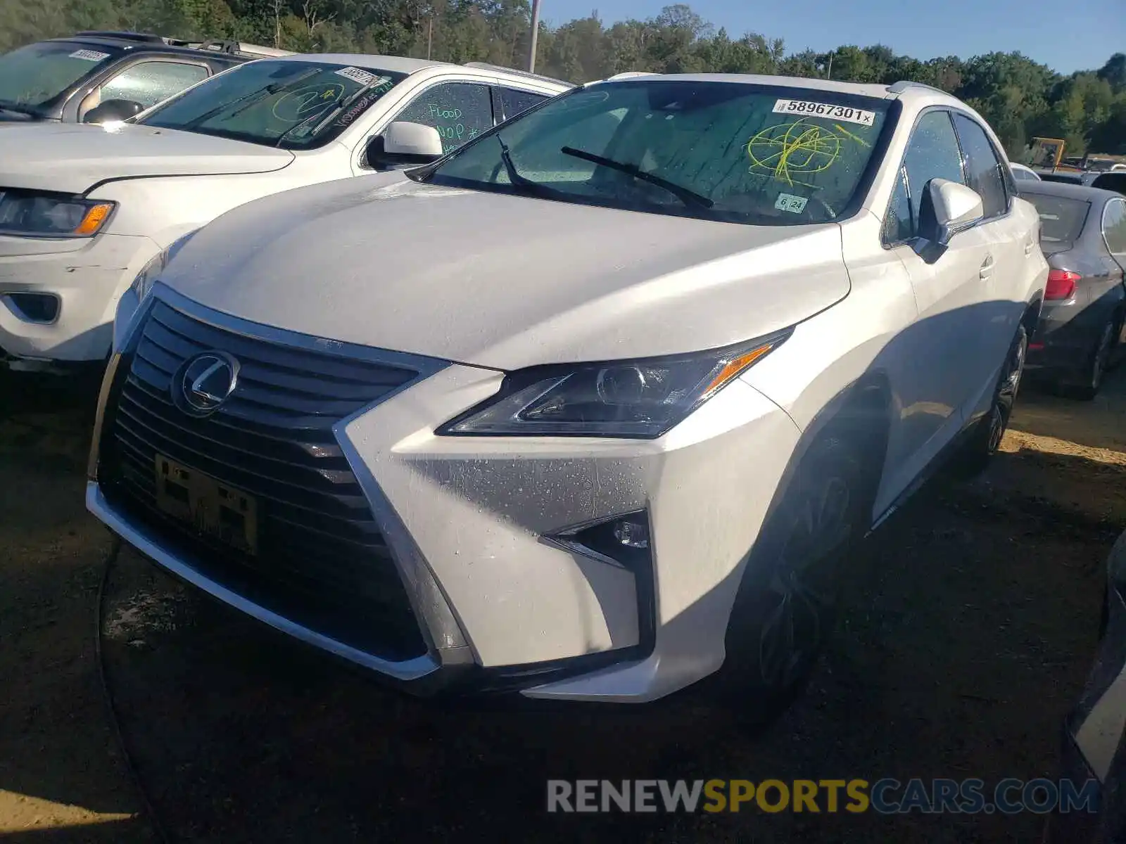 2 Photograph of a damaged car 2T2BZMCA3KC200367 LEXUS RX350 2019