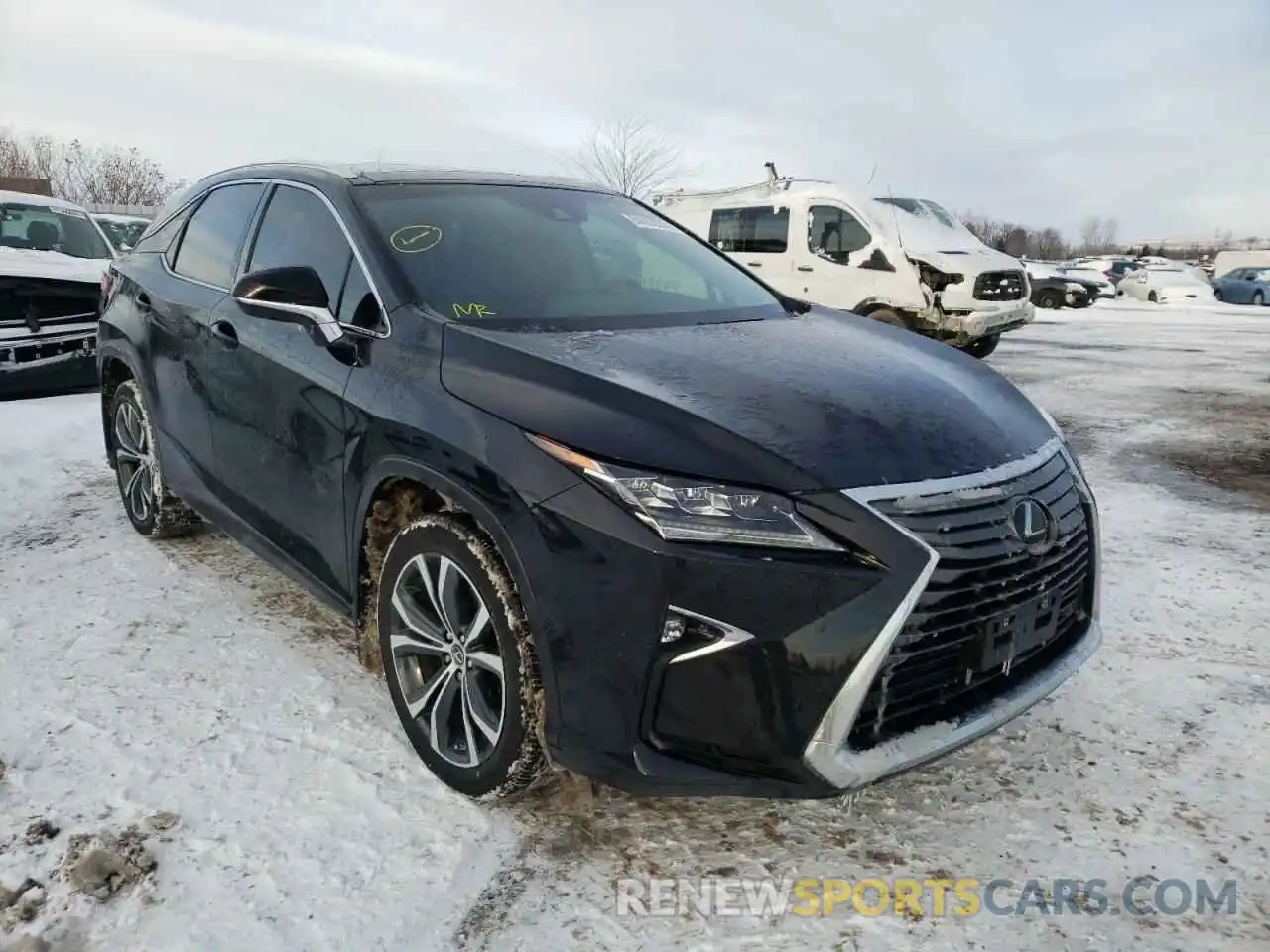 1 Фотография поврежденного автомобиля 2T2BZMCA3KC201065 LEXUS RX350 2019