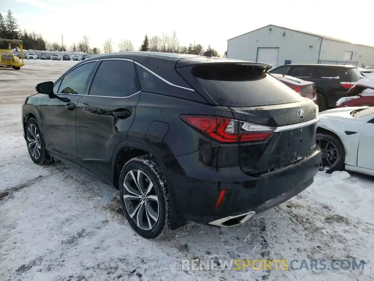 3 Фотография поврежденного автомобиля 2T2BZMCA3KC201065 LEXUS RX350 2019