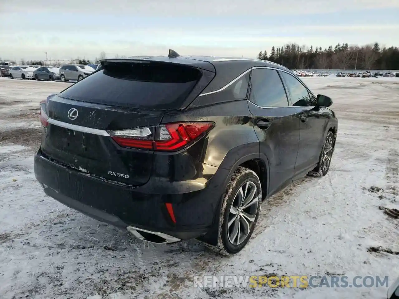 4 Фотография поврежденного автомобиля 2T2BZMCA3KC201065 LEXUS RX350 2019