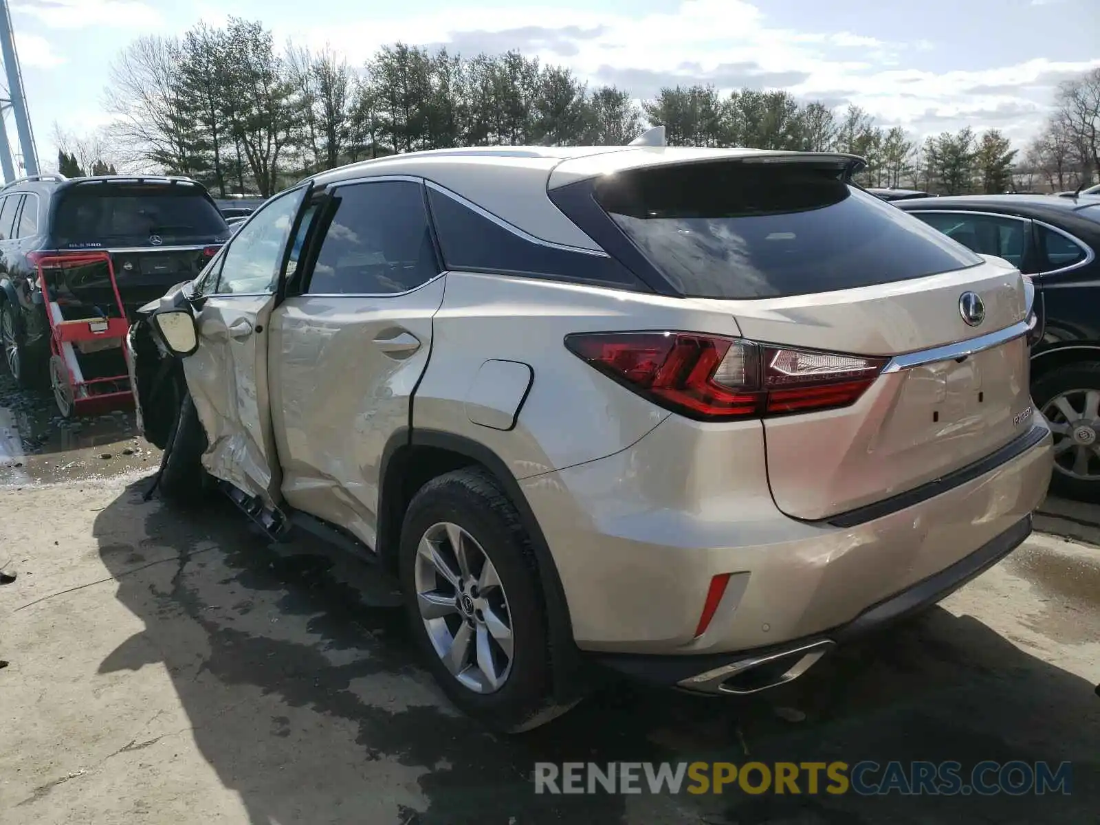 3 Photograph of a damaged car 2T2BZMCA3KC208713 LEXUS RX350 2019