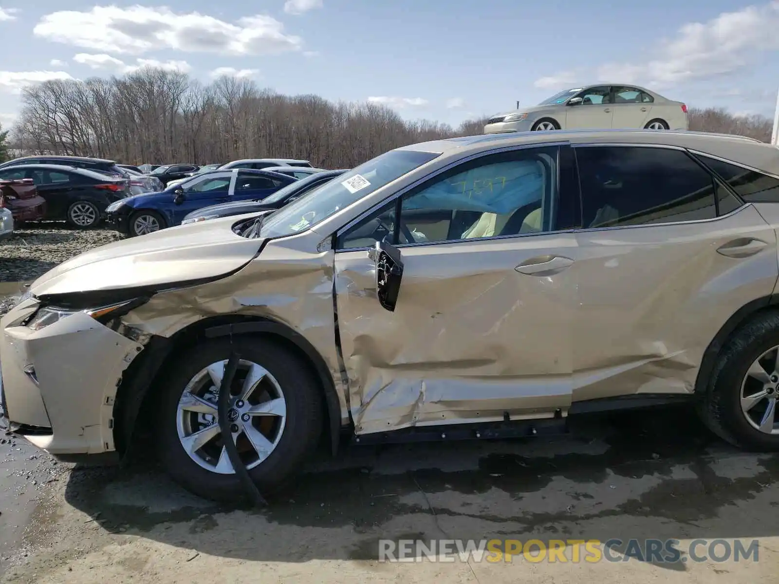 9 Photograph of a damaged car 2T2BZMCA3KC208713 LEXUS RX350 2019