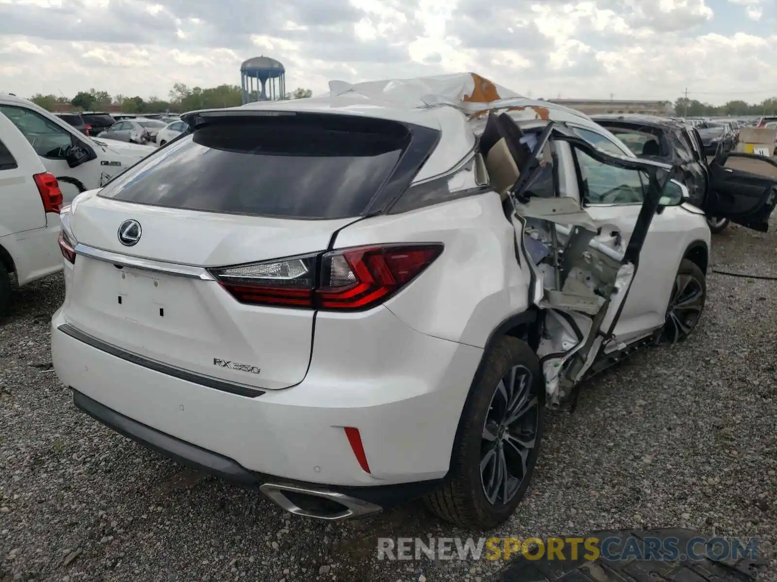 4 Photograph of a damaged car 2T2BZMCA3KC210462 LEXUS RX350 2019