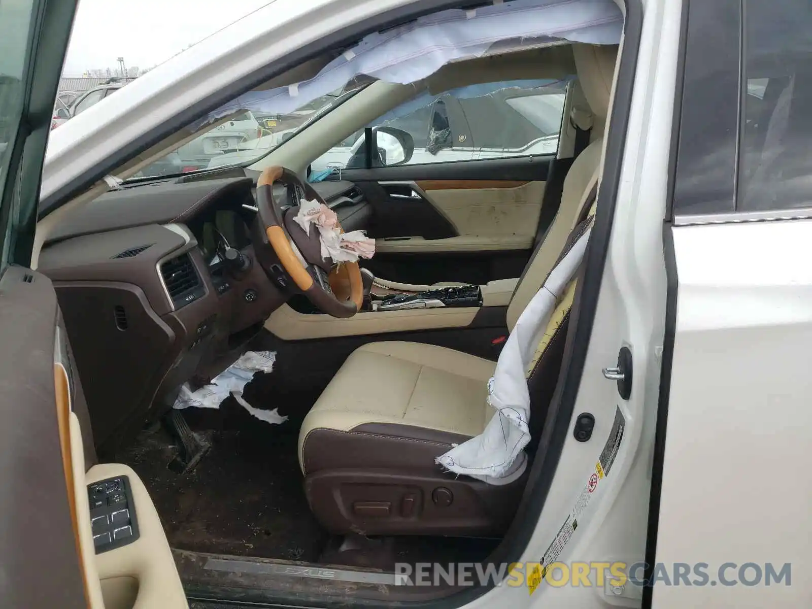 5 Photograph of a damaged car 2T2BZMCA3KC210462 LEXUS RX350 2019