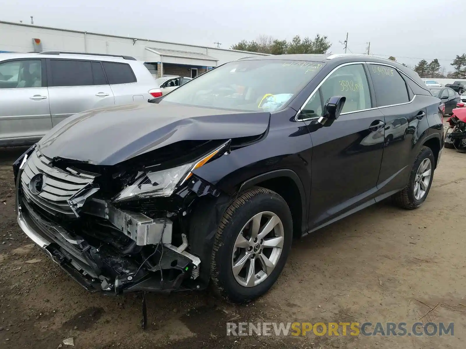 2 Photograph of a damaged car 2T2BZMCA3KC211711 LEXUS RX350 2019