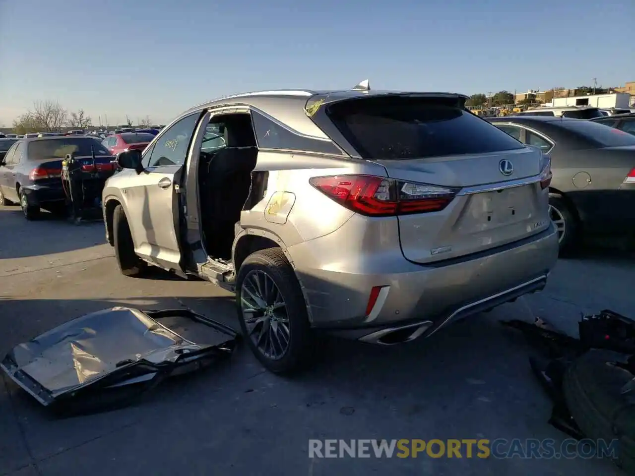 3 Photograph of a damaged car 2T2BZMCA4KC171901 LEXUS RX350 2019