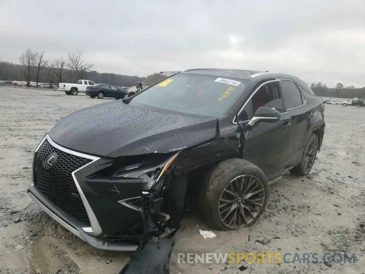 2 Photograph of a damaged car 2T2BZMCA4KC172899 LEXUS RX350 2019