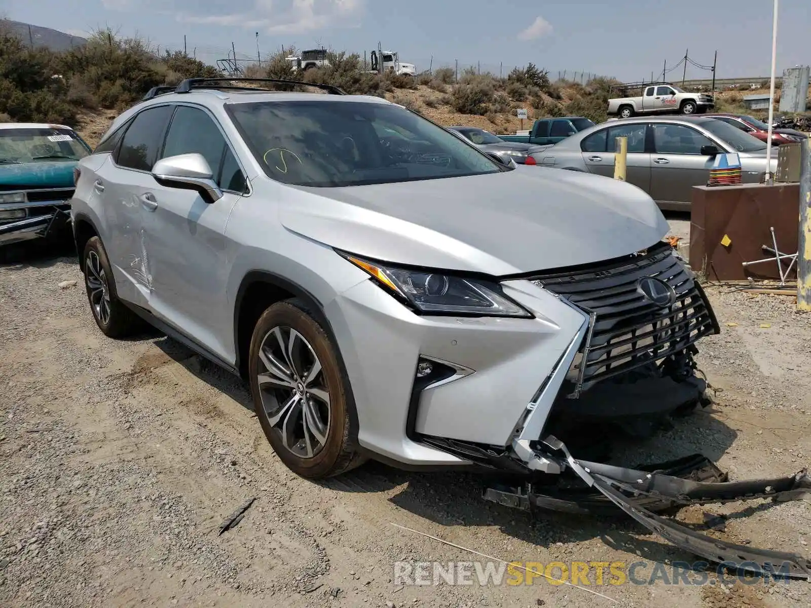 1 Photograph of a damaged car 2T2BZMCA4KC176516 LEXUS RX350 2019