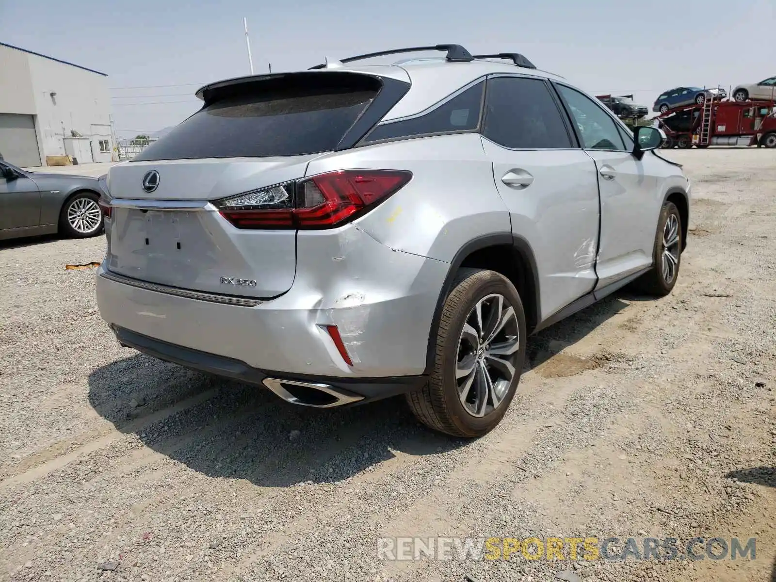 4 Фотография поврежденного автомобиля 2T2BZMCA4KC176516 LEXUS RX350 2019