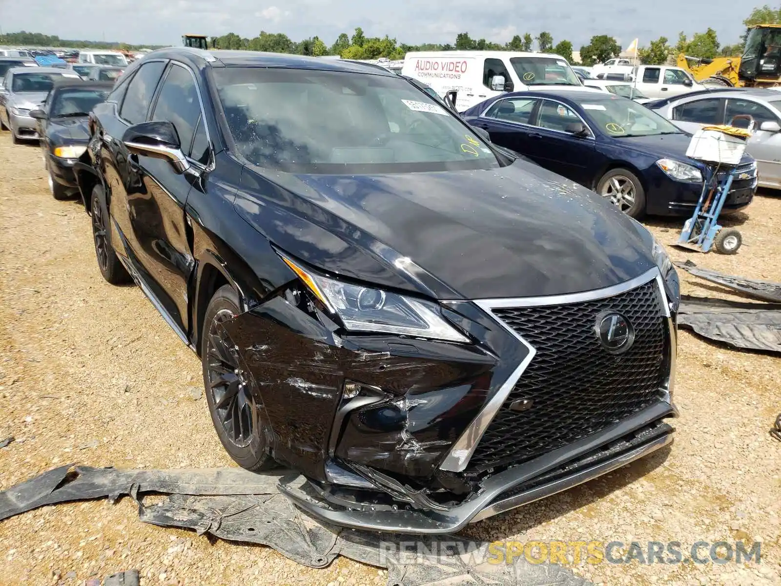 1 Photograph of a damaged car 2T2BZMCA4KC178038 LEXUS RX350 2019