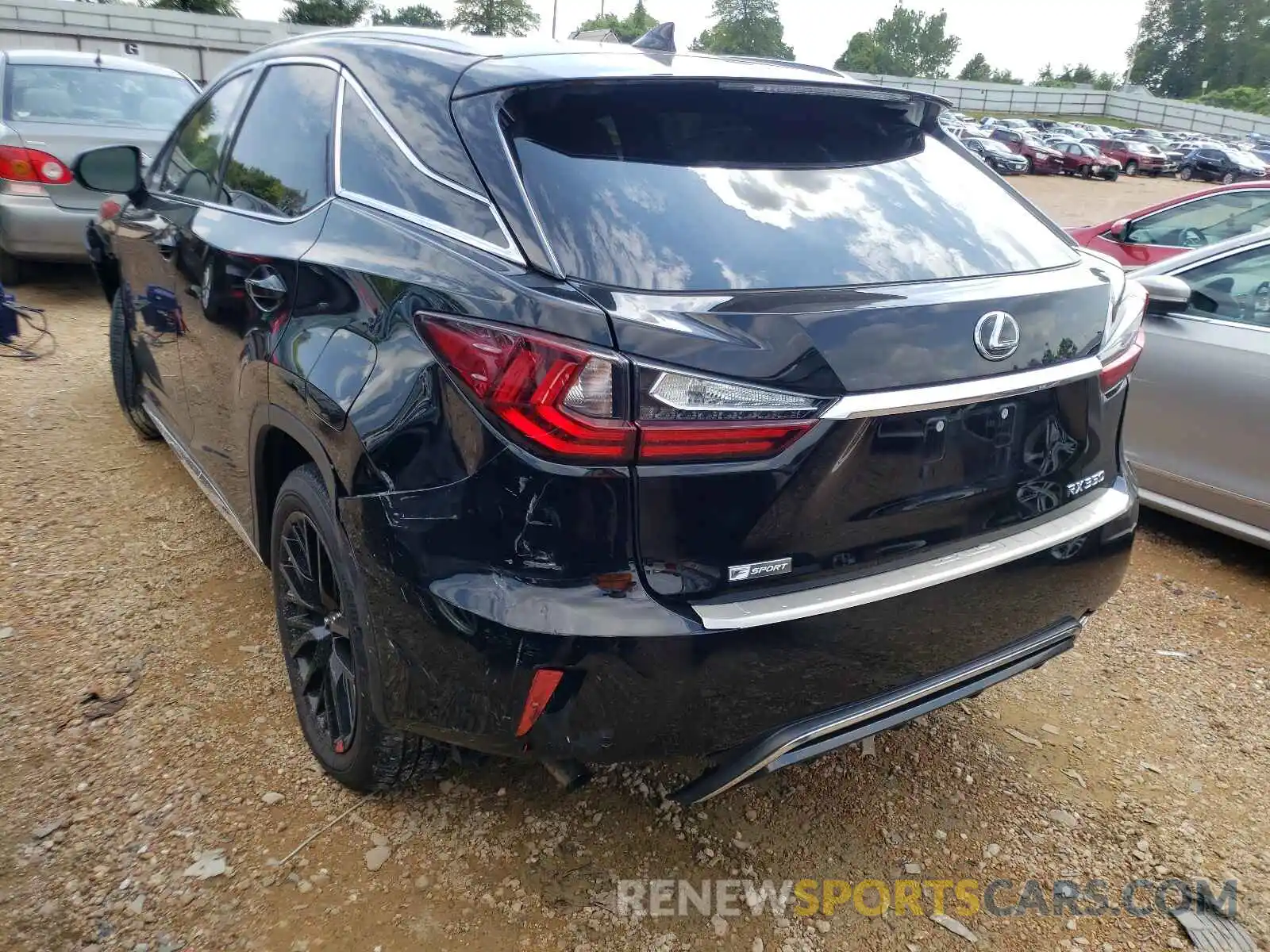 3 Photograph of a damaged car 2T2BZMCA4KC178038 LEXUS RX350 2019