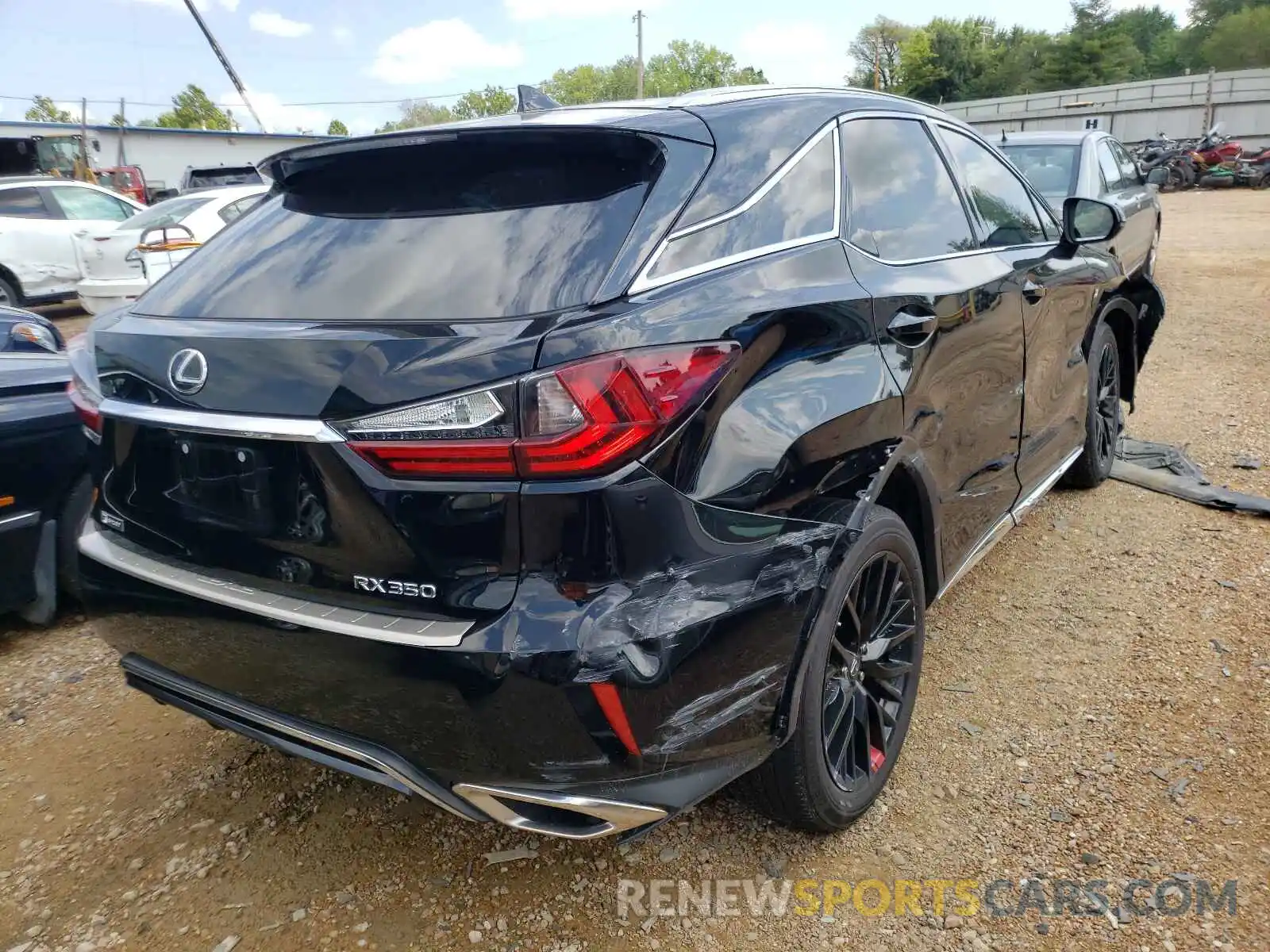 4 Photograph of a damaged car 2T2BZMCA4KC178038 LEXUS RX350 2019