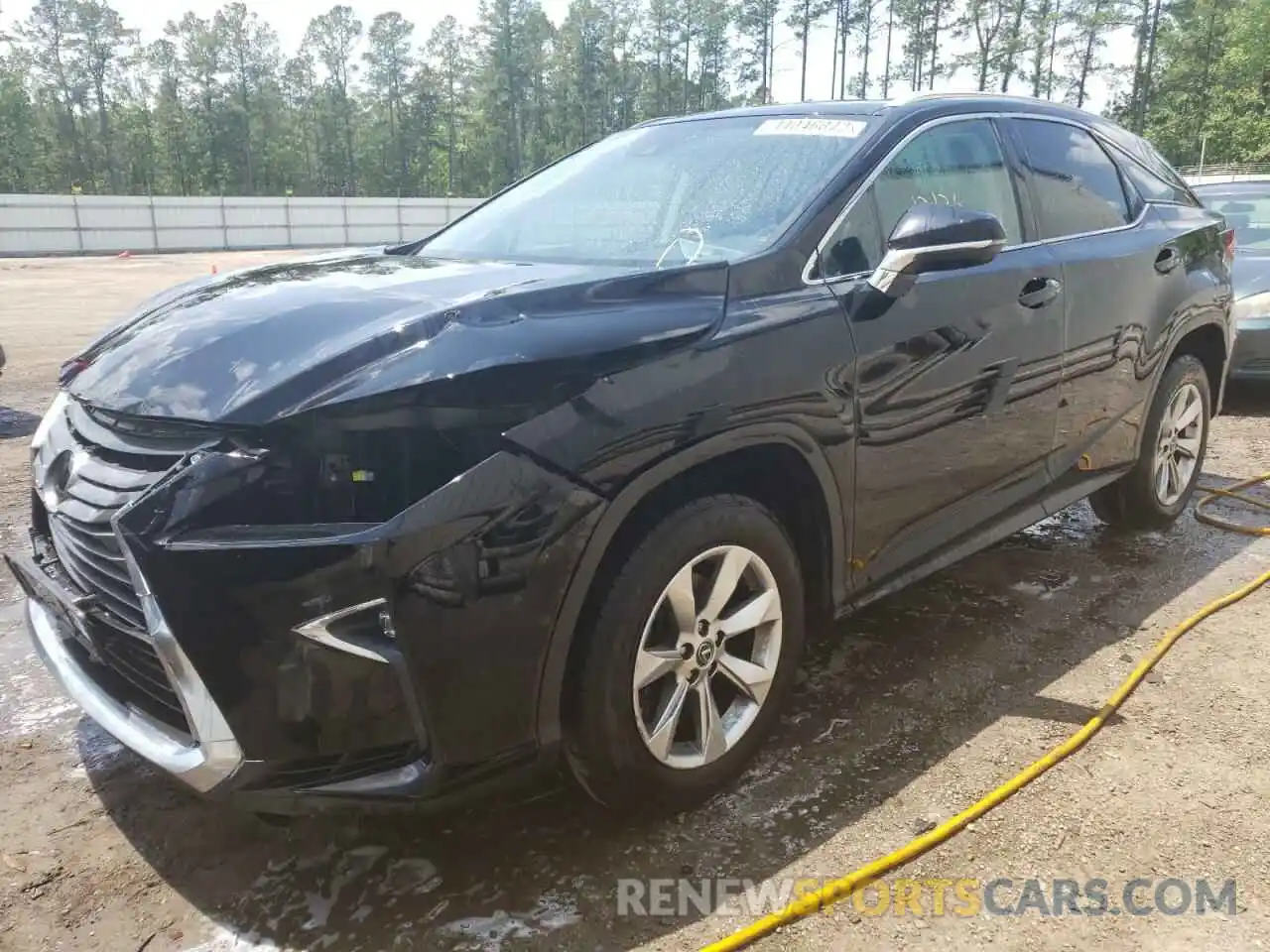 2 Фотография поврежденного автомобиля 2T2BZMCA4KC186544 LEXUS RX350 2019