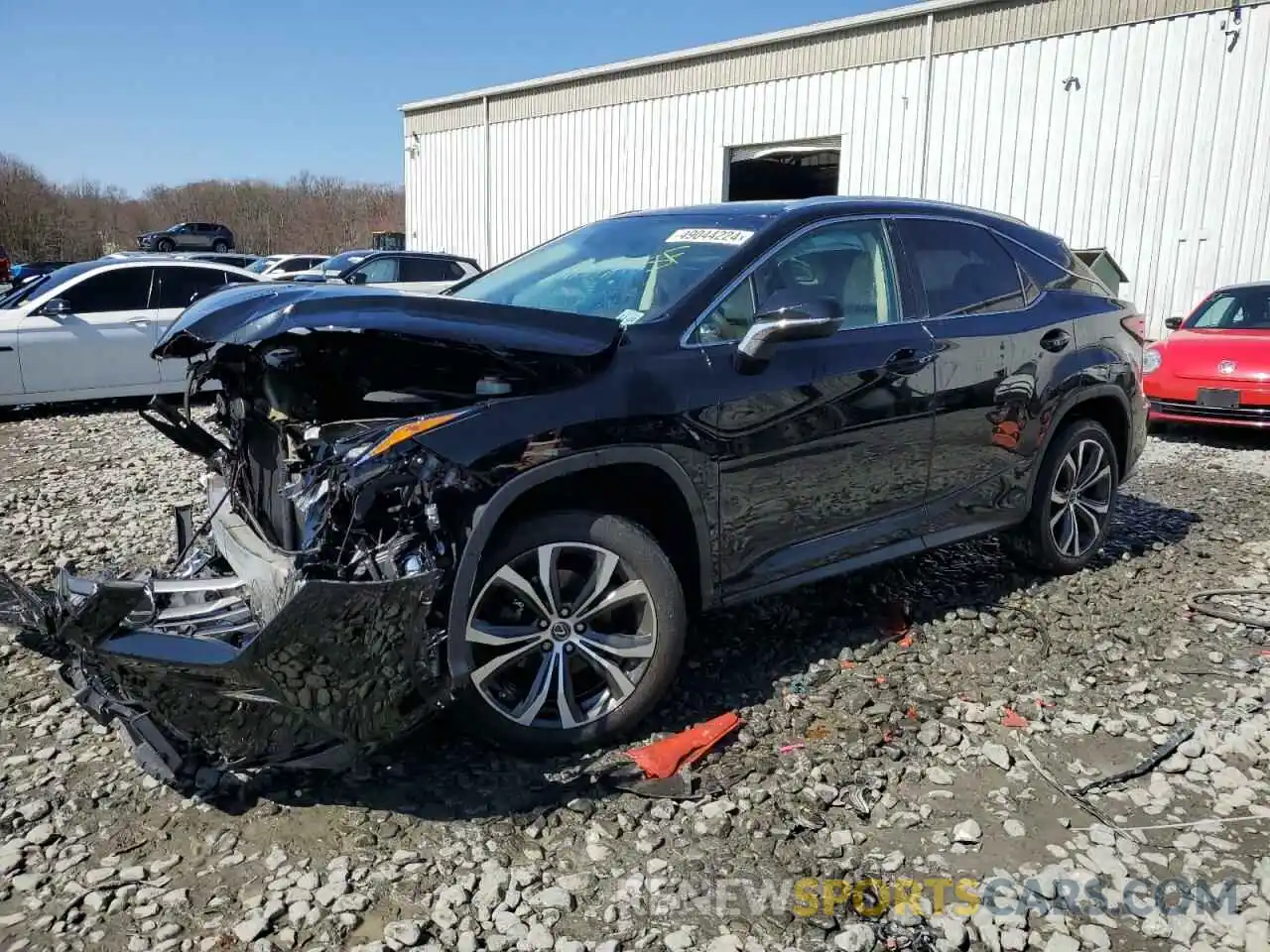 1 Photograph of a damaged car 2T2BZMCA4KC190982 LEXUS RX350 2019