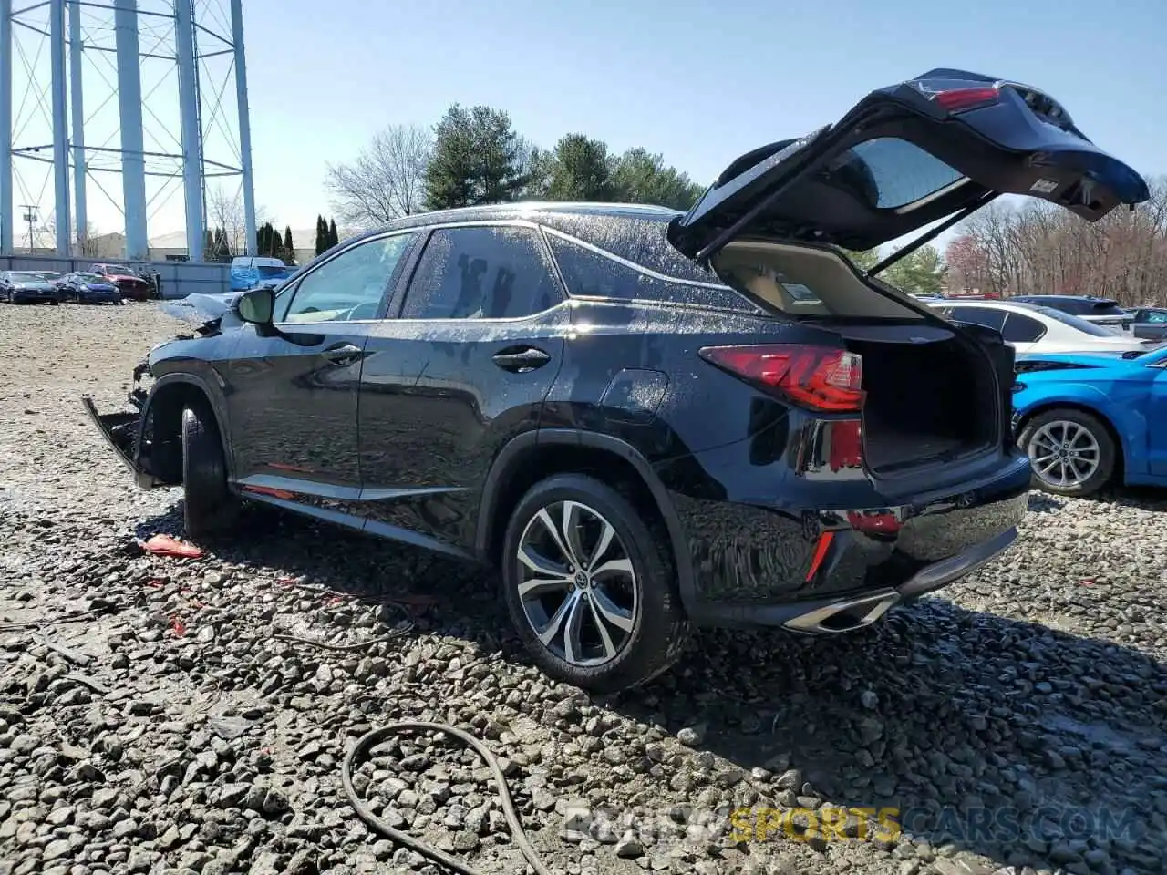 2 Photograph of a damaged car 2T2BZMCA4KC190982 LEXUS RX350 2019