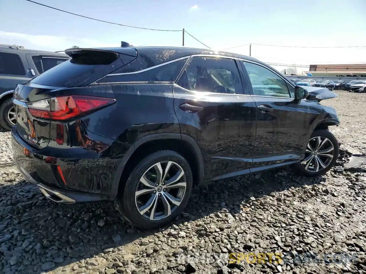 3 Photograph of a damaged car 2T2BZMCA4KC190982 LEXUS RX350 2019