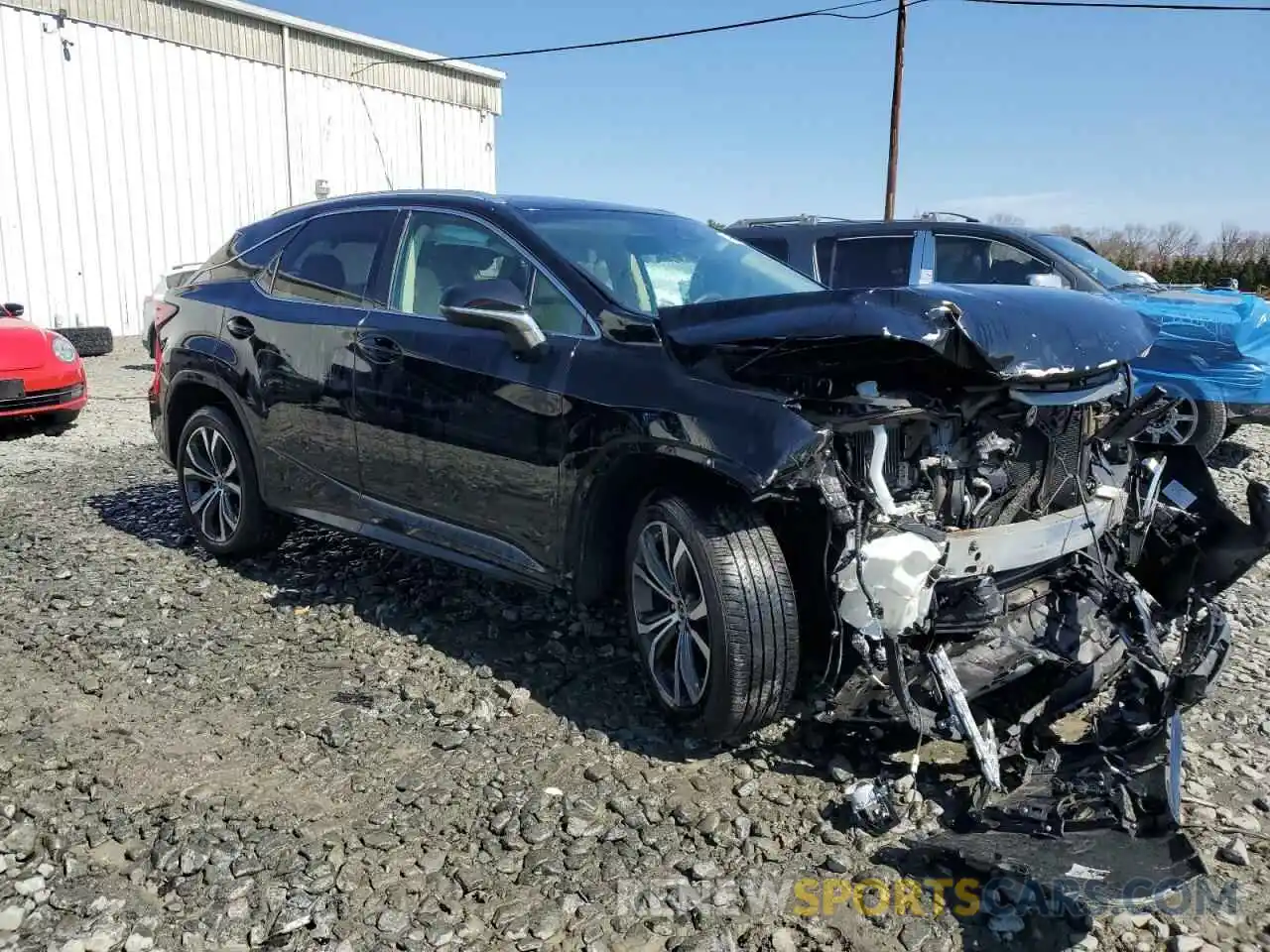 4 Photograph of a damaged car 2T2BZMCA4KC190982 LEXUS RX350 2019