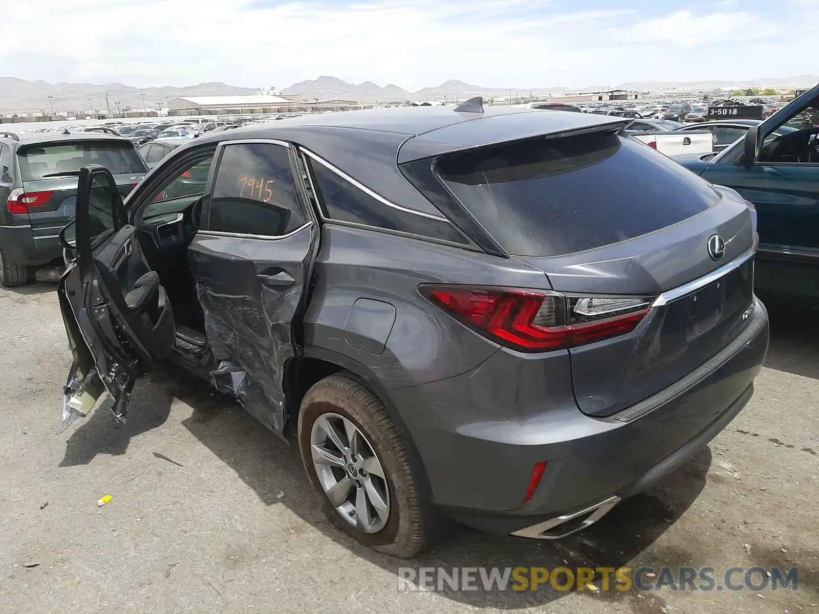 3 Photograph of a damaged car 2T2BZMCA4KC210969 LEXUS RX350 2019