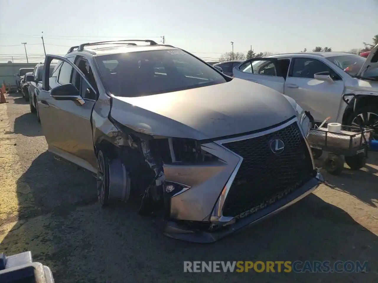 1 Photograph of a damaged car 2T2BZMCA4KC211944 LEXUS RX350 2019