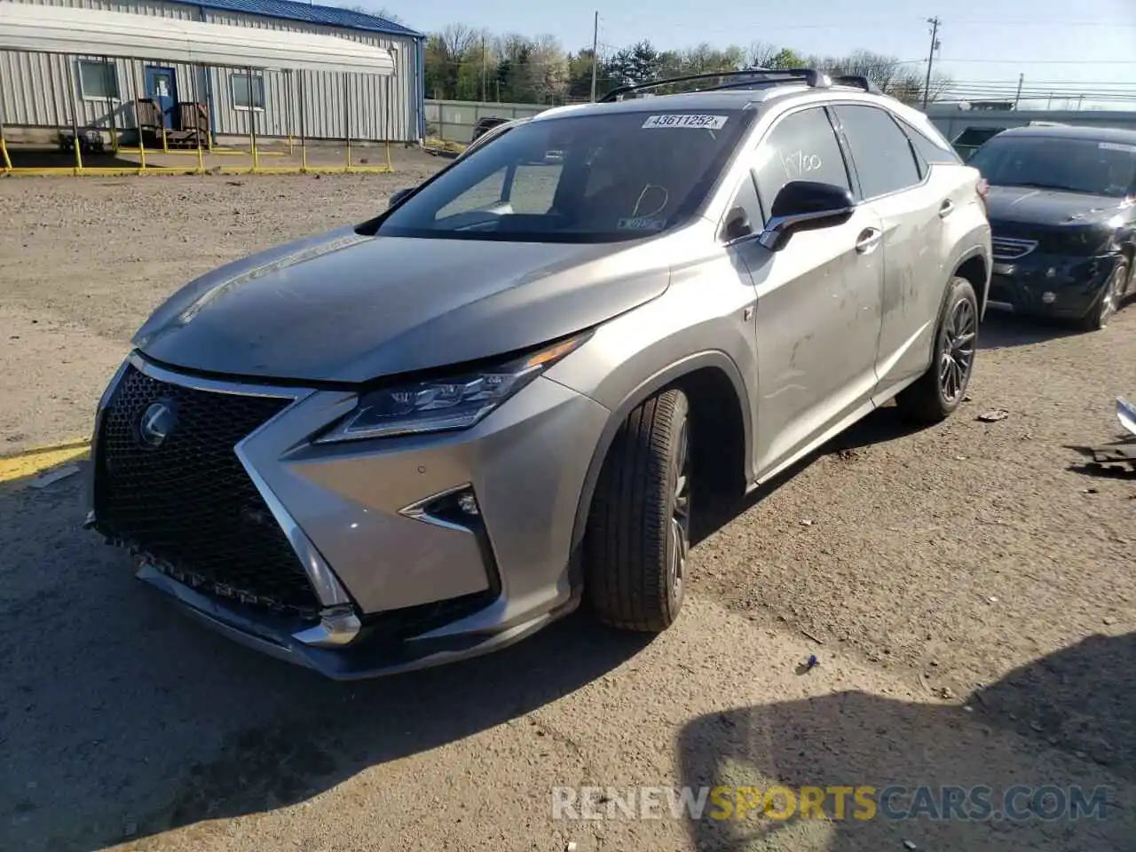 2 Photograph of a damaged car 2T2BZMCA4KC211944 LEXUS RX350 2019