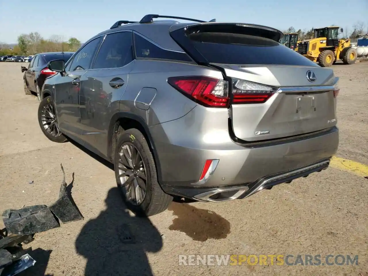 3 Photograph of a damaged car 2T2BZMCA4KC211944 LEXUS RX350 2019