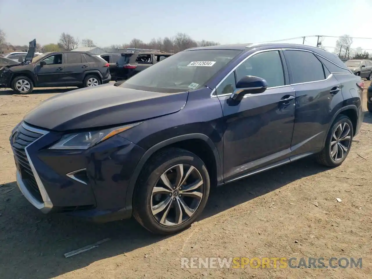 1 Photograph of a damaged car 2T2BZMCA4KC212026 LEXUS RX350 2019