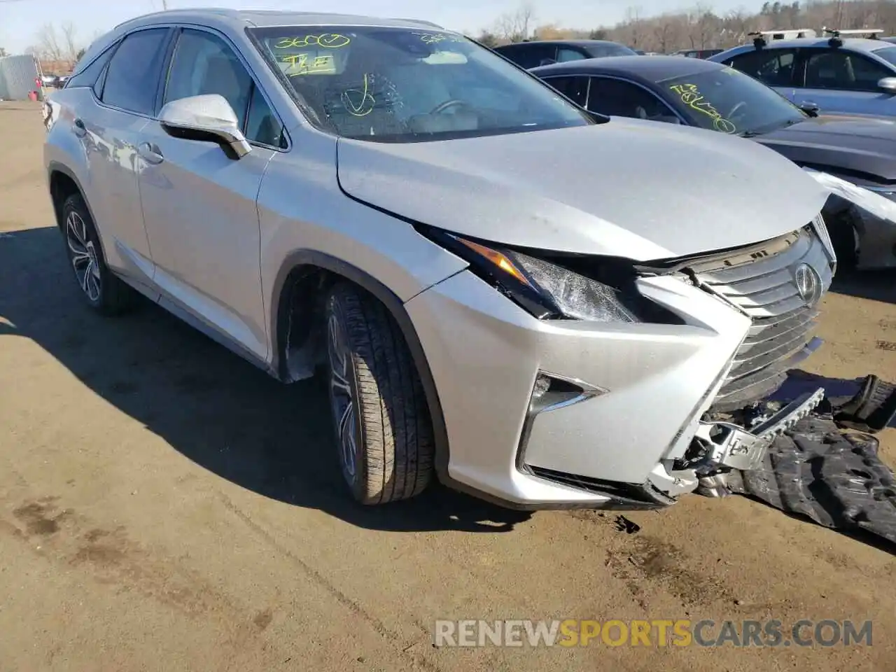 1 Photograph of a damaged car 2T2BZMCA5KC173401 LEXUS RX350 2019