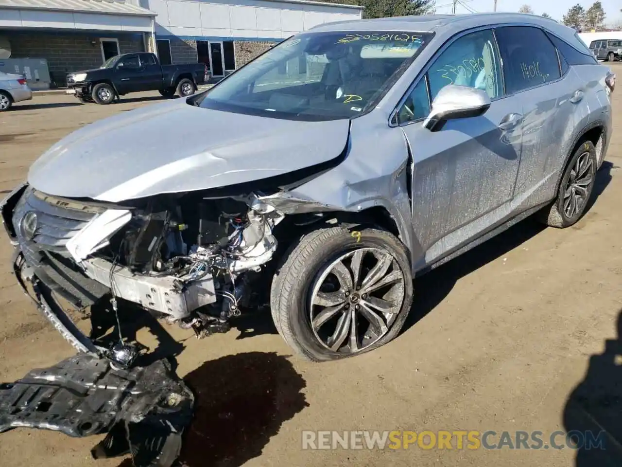 2 Photograph of a damaged car 2T2BZMCA5KC173401 LEXUS RX350 2019