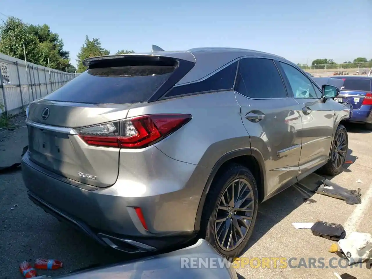 4 Photograph of a damaged car 2T2BZMCA5KC175522 LEXUS RX350 2019