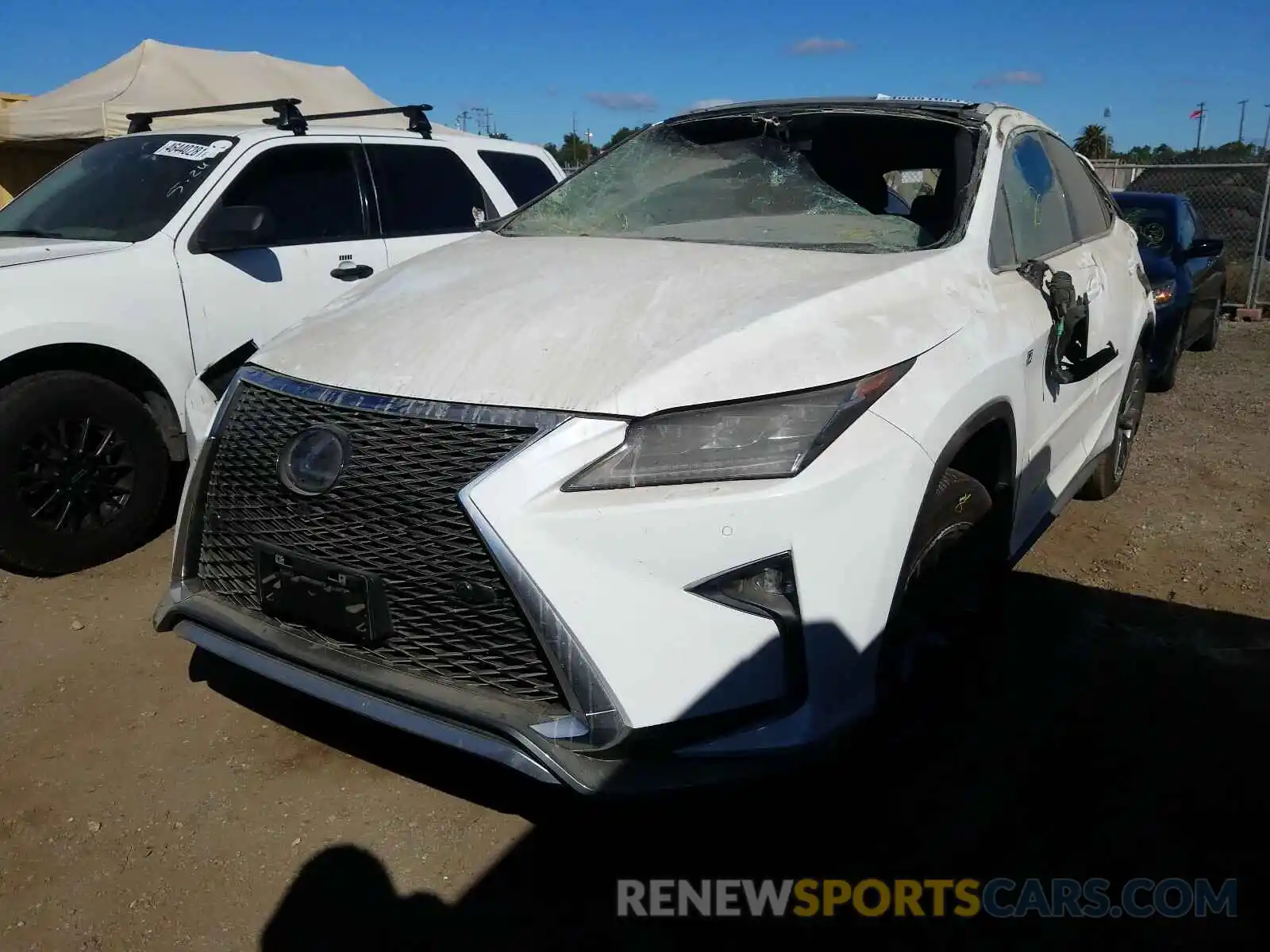 2 Photograph of a damaged car 2T2BZMCA5KC178243 LEXUS RX350 2019