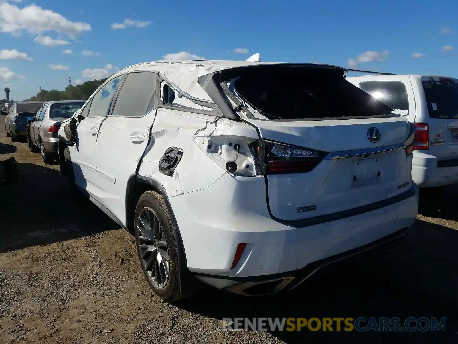 3 Photograph of a damaged car 2T2BZMCA5KC178243 LEXUS RX350 2019