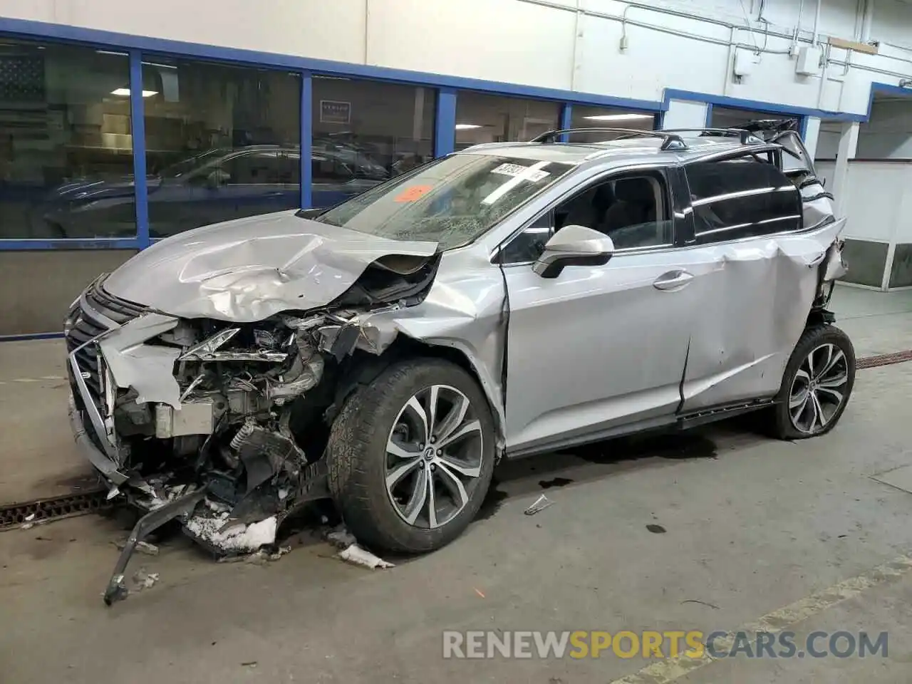 1 Photograph of a damaged car 2T2BZMCA5KC178615 LEXUS RX350 2019