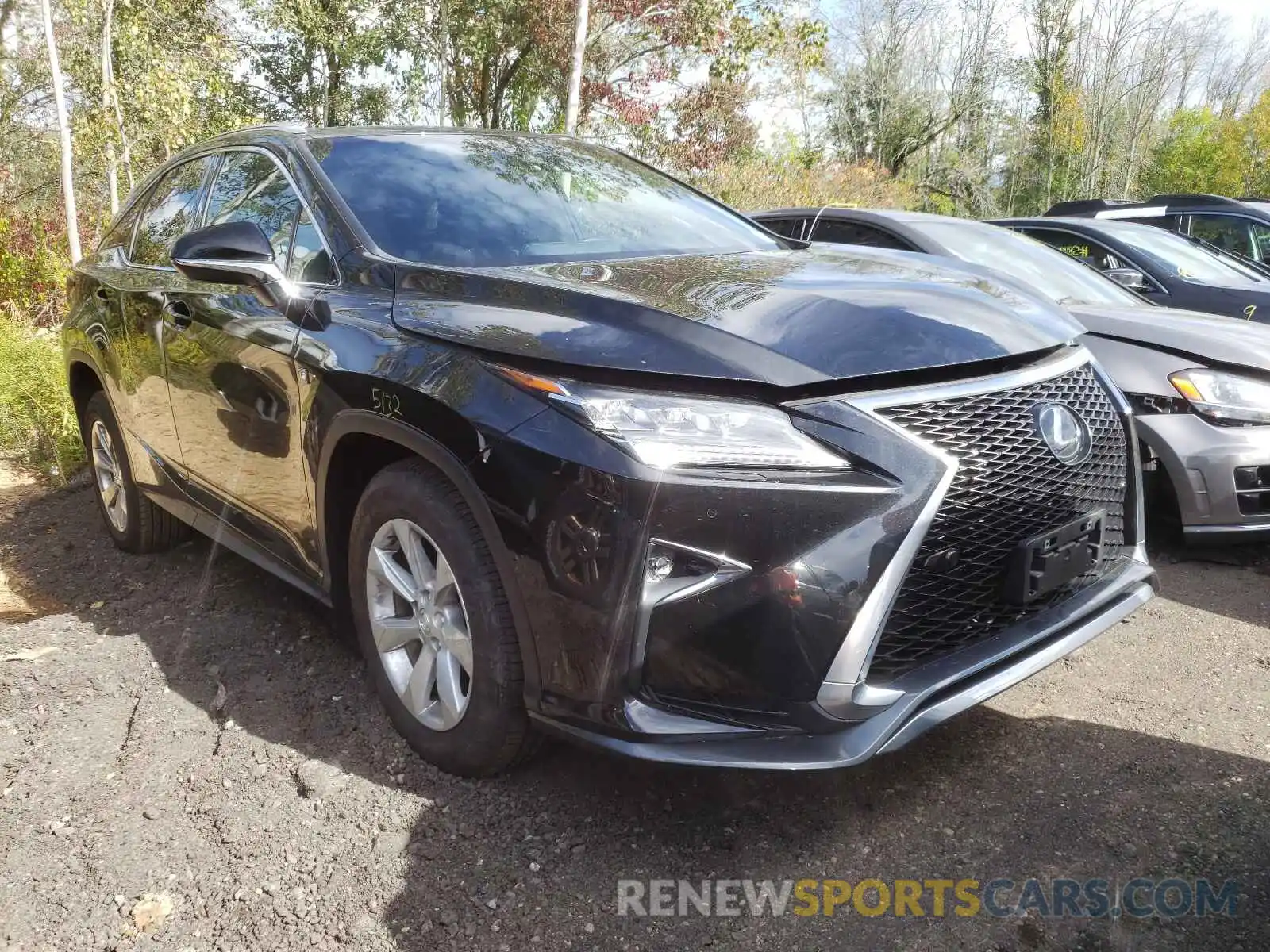 1 Photograph of a damaged car 2T2BZMCA5KC182437 LEXUS RX350 2019