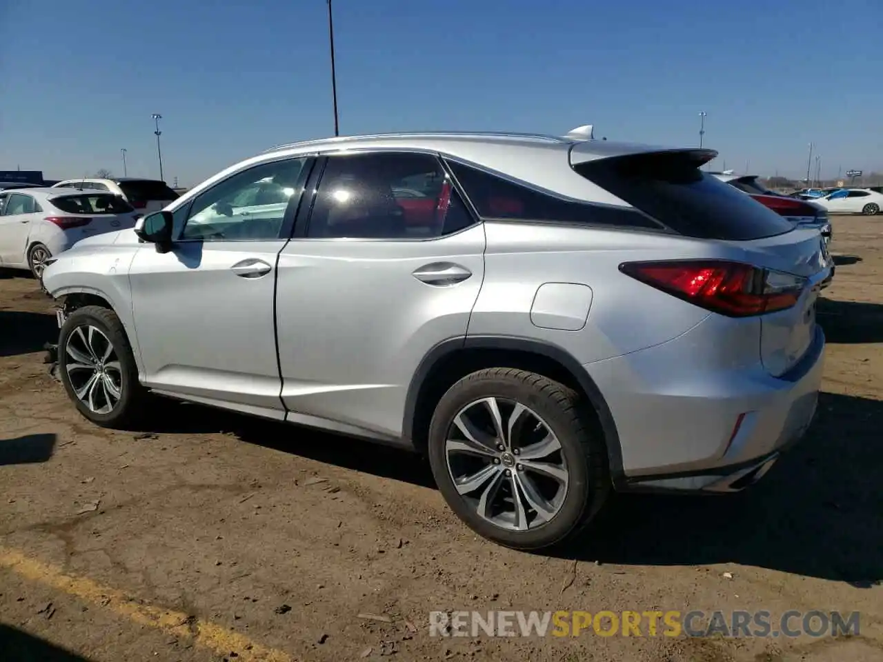 2 Photograph of a damaged car 2T2BZMCA5KC182809 LEXUS RX350 2019