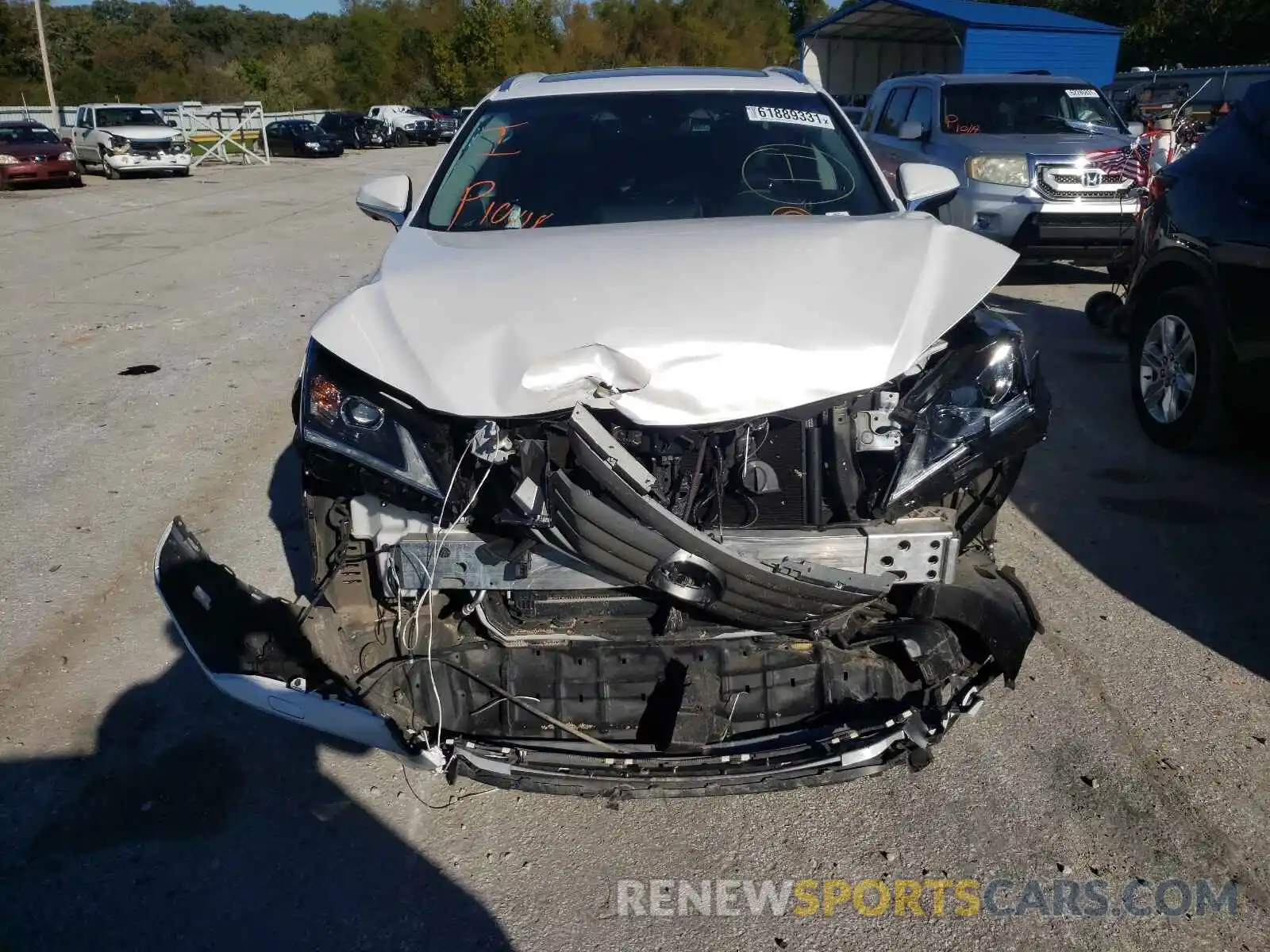 9 Photograph of a damaged car 2T2BZMCA5KC184205 LEXUS RX350 2019