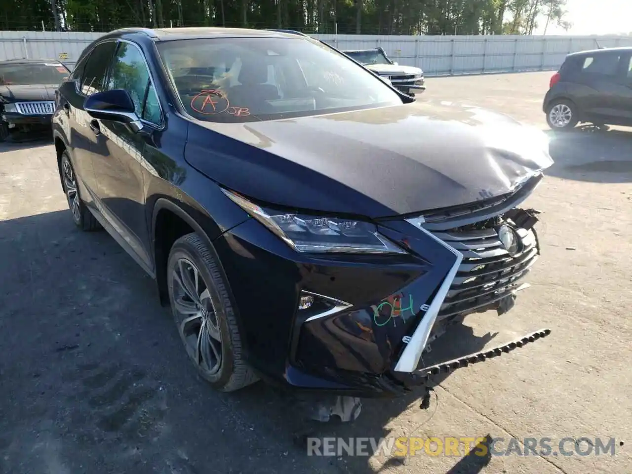 1 Фотография поврежденного автомобиля 2T2BZMCA5KC184558 LEXUS RX350 2019