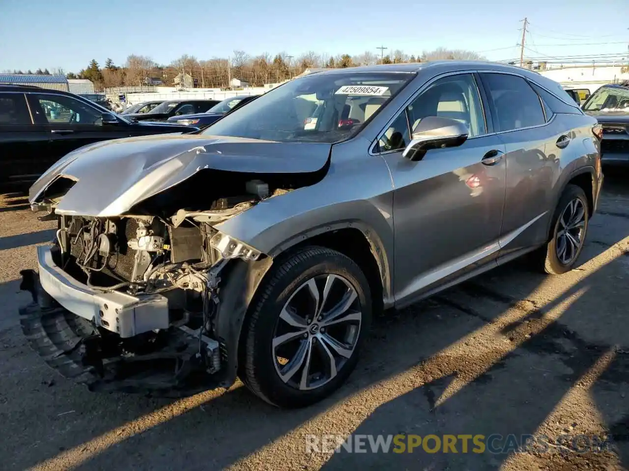 1 Photograph of a damaged car 2T2BZMCA5KC187413 LEXUS RX350 2019