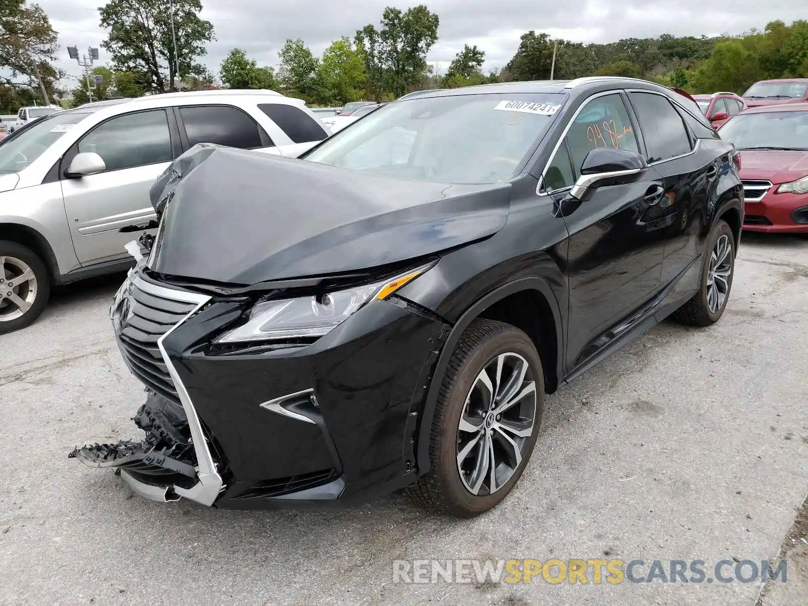 2 Photograph of a damaged car 2T2BZMCA5KC187668 LEXUS RX350 2019