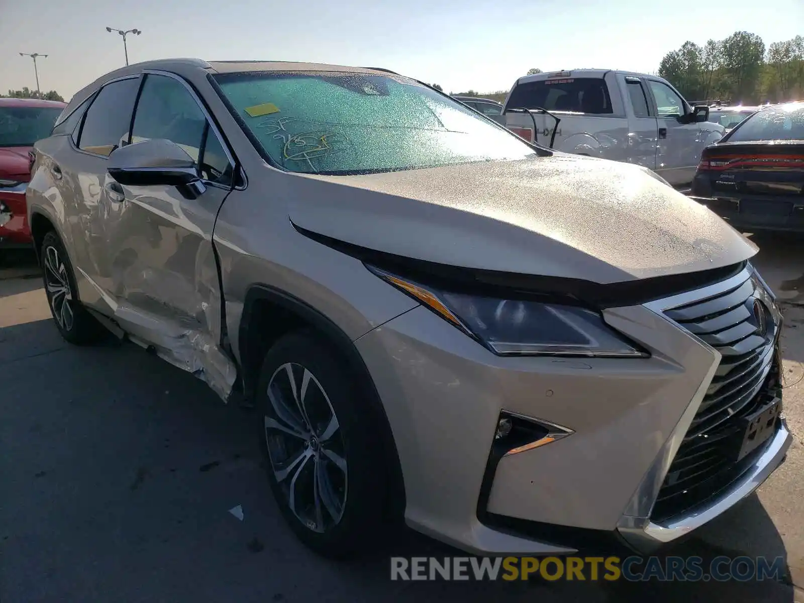 1 Photograph of a damaged car 2T2BZMCA5KC190389 LEXUS RX350 2019