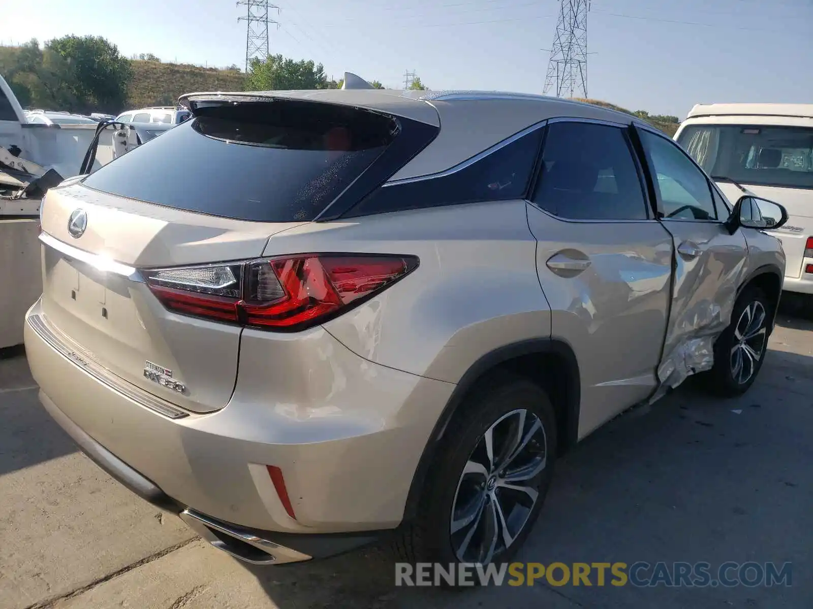 4 Photograph of a damaged car 2T2BZMCA5KC190389 LEXUS RX350 2019