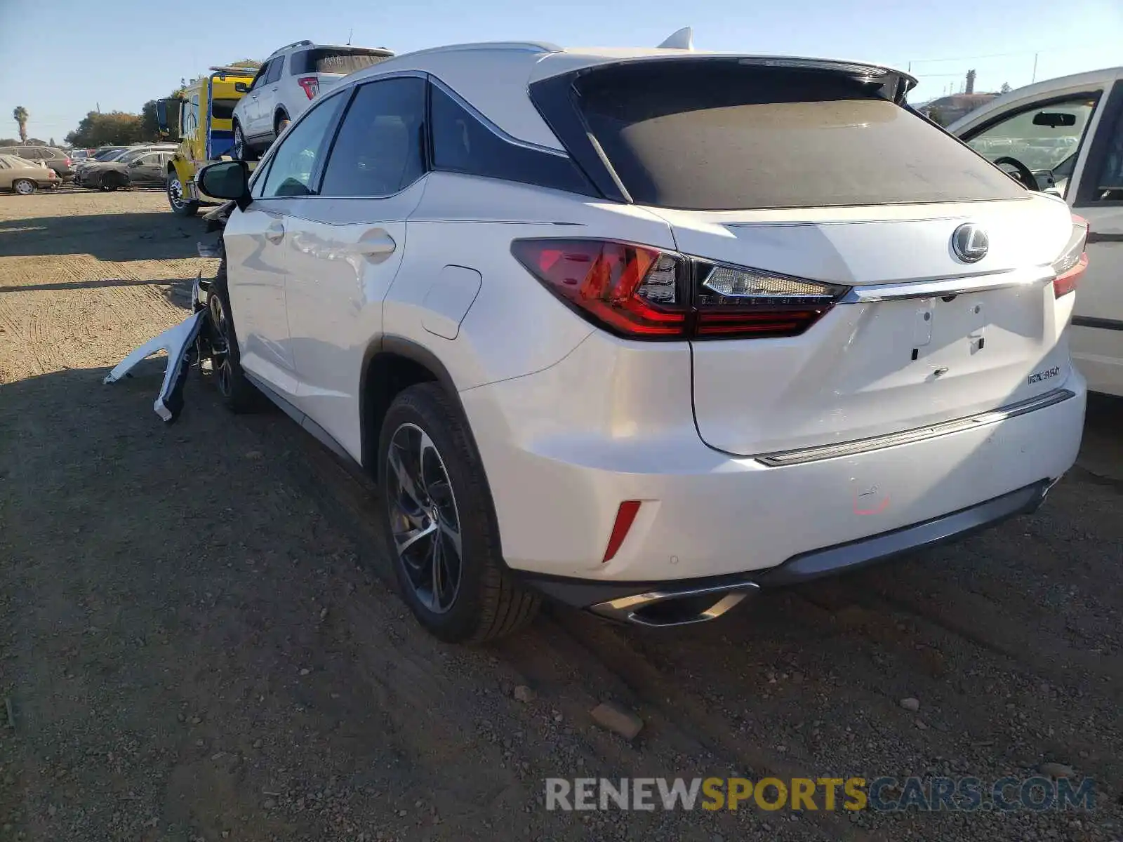 3 Photograph of a damaged car 2T2BZMCA5KC195026 LEXUS RX350 2019