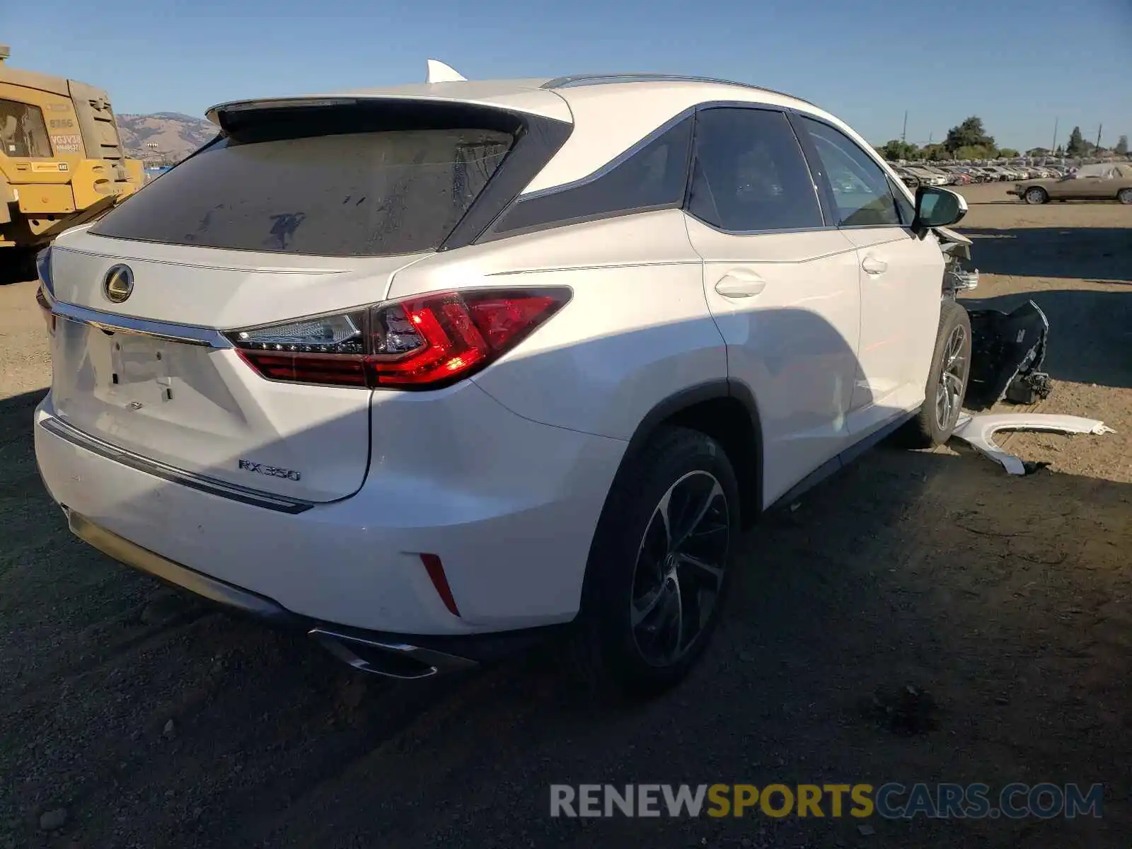 4 Photograph of a damaged car 2T2BZMCA5KC195026 LEXUS RX350 2019