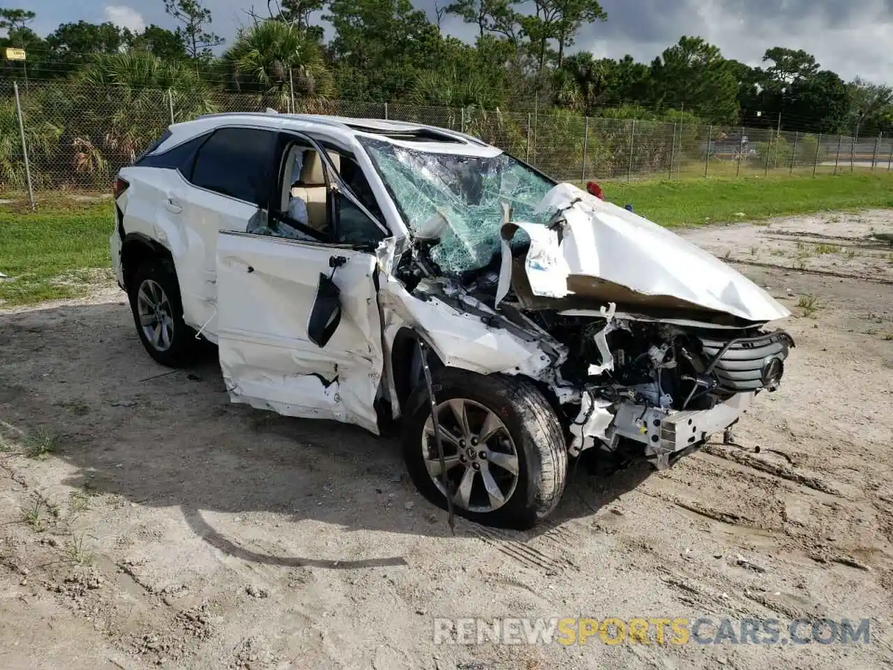 1 Photograph of a damaged car 2T2BZMCA5KC199724 LEXUS RX350 2019