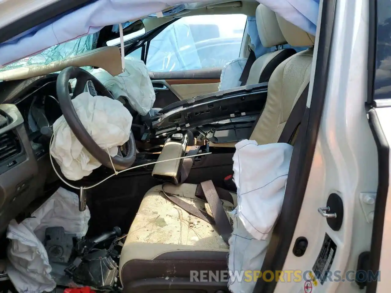 5 Photograph of a damaged car 2T2BZMCA5KC199724 LEXUS RX350 2019