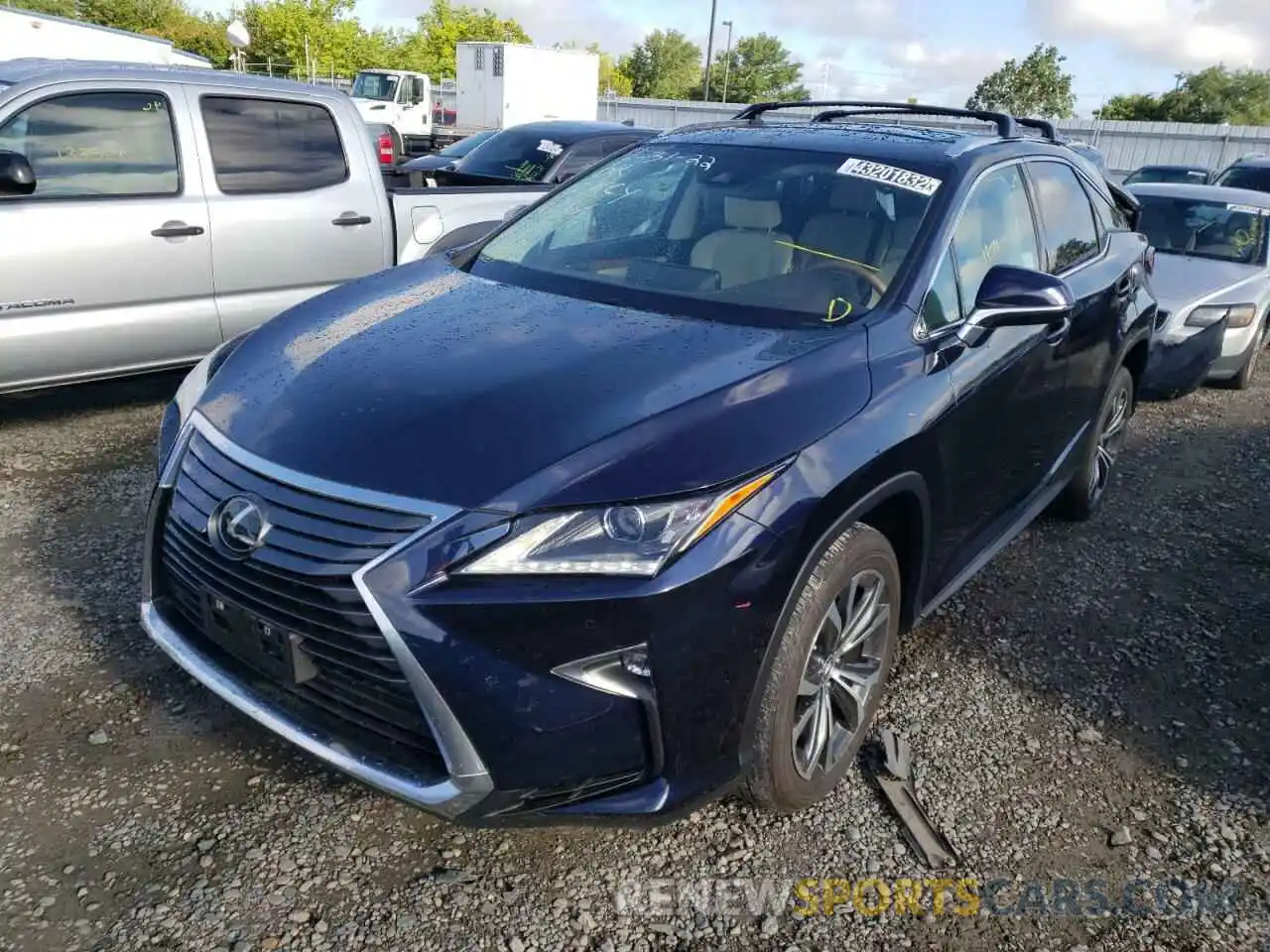 2 Photograph of a damaged car 2T2BZMCA5KC200967 LEXUS RX350 2019