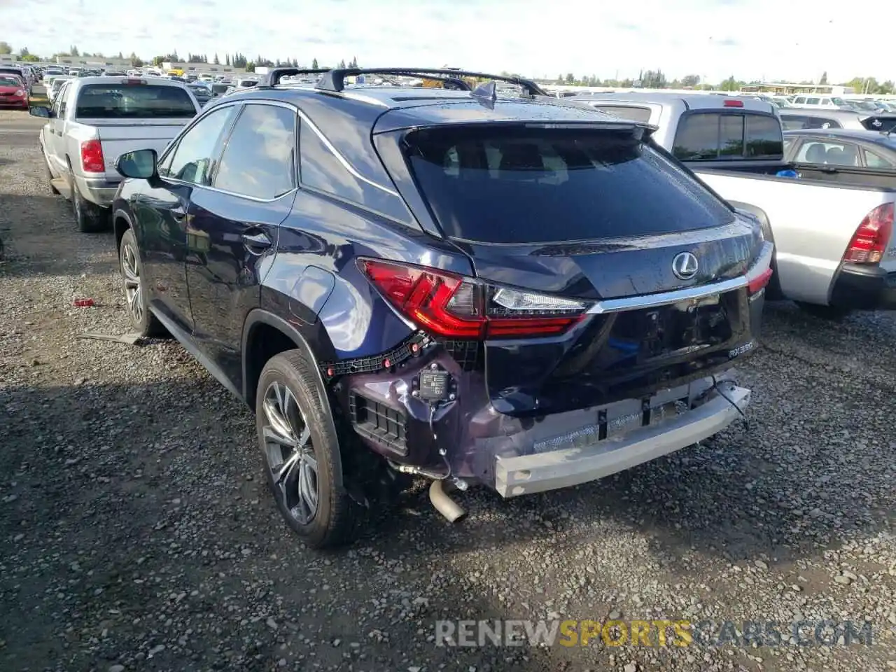 3 Photograph of a damaged car 2T2BZMCA5KC200967 LEXUS RX350 2019